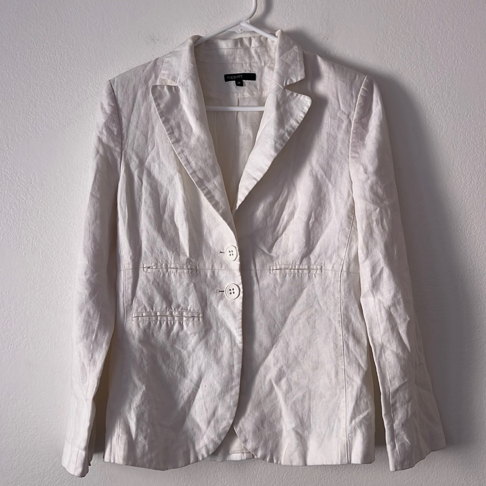 KappAhl Linen Blazer Size 38 Women’s